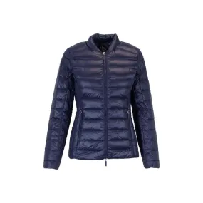 Armani Exchange Blue Polyester Jackets & Coat