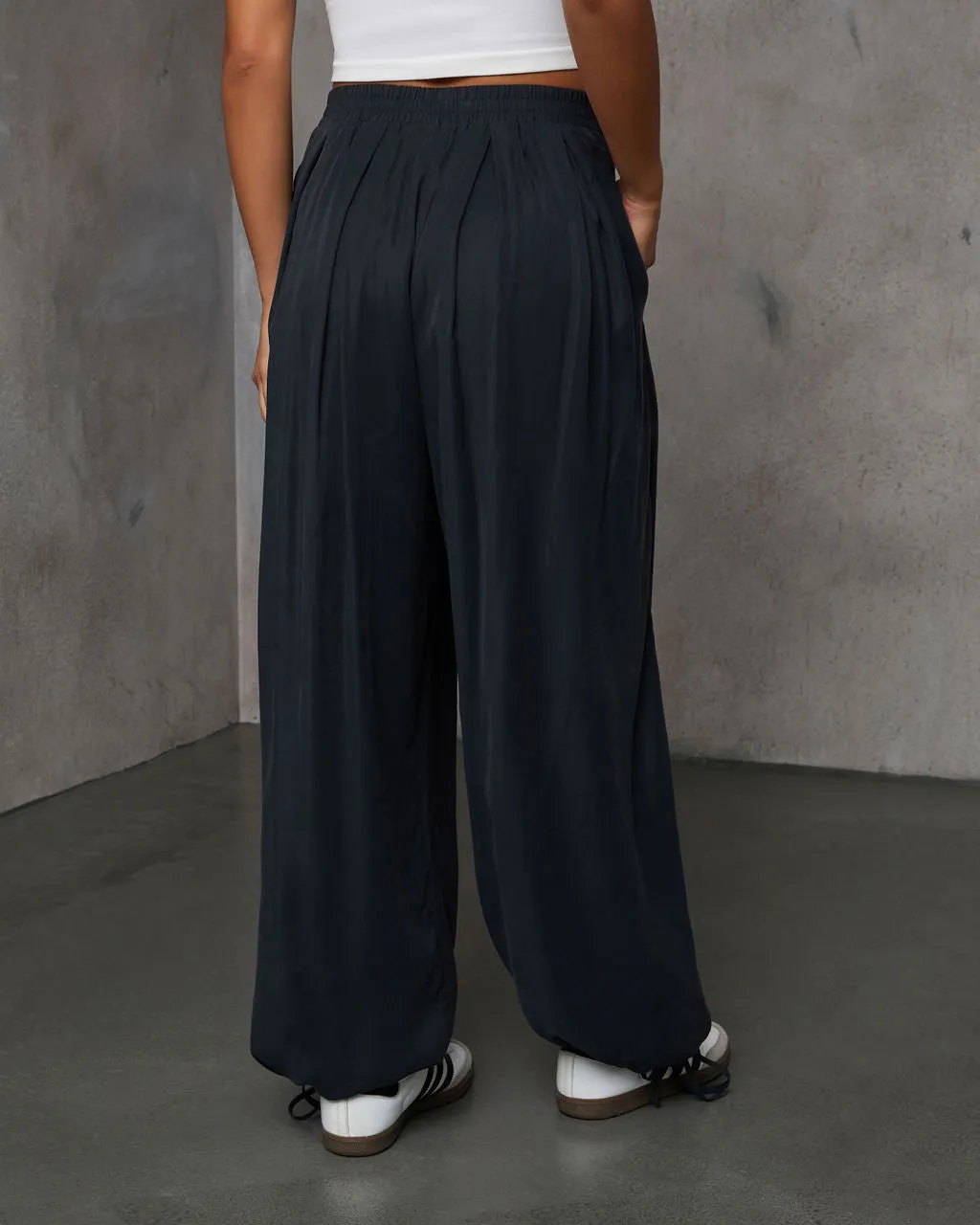 Coreen High Waisted Tie Pants