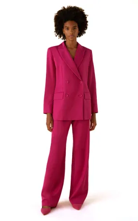 Emme Gemini Wide Fuchsia Pants