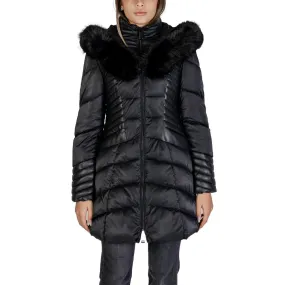 Guess Black Polyethylene Jackets & Coat