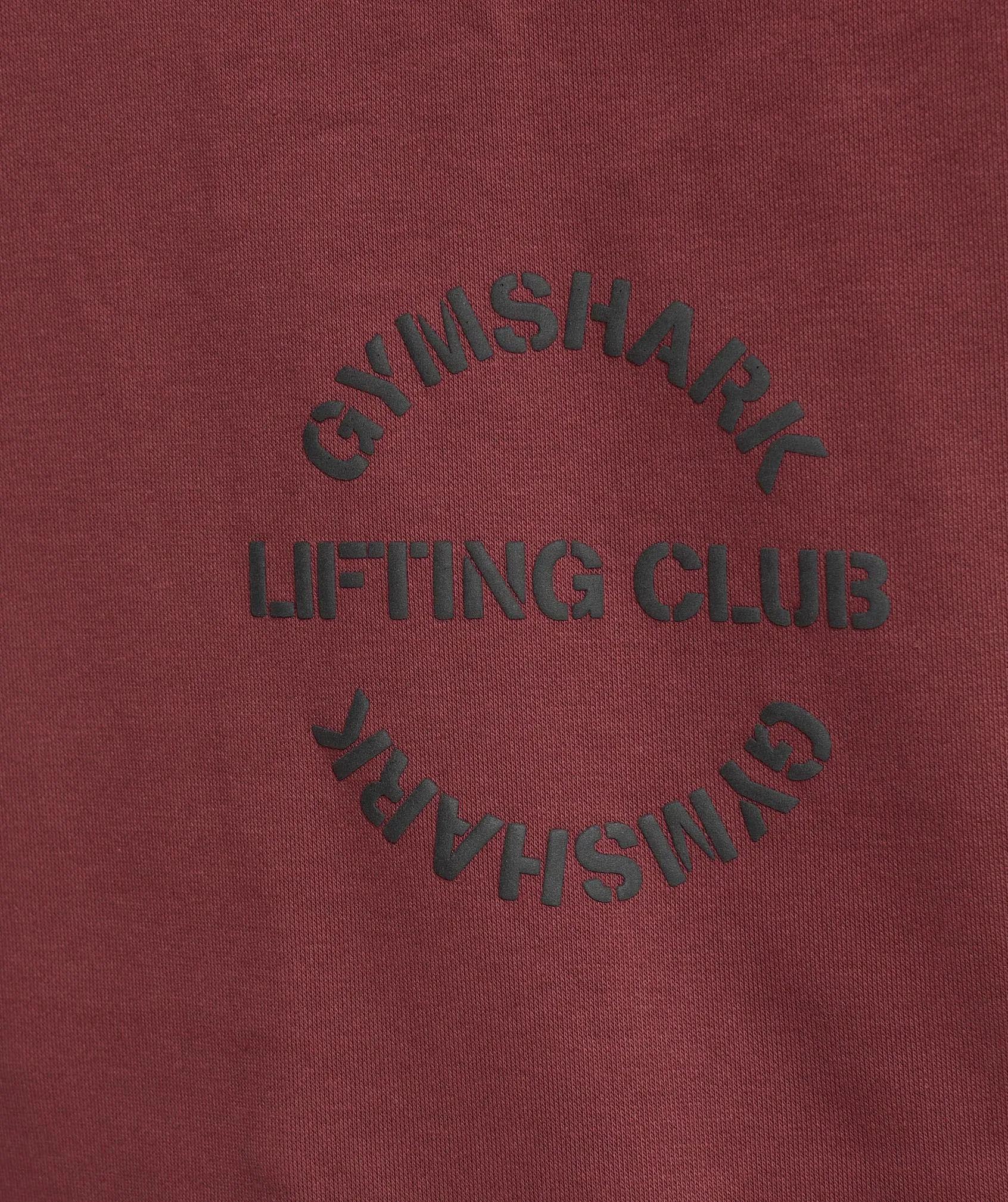 Gymshark Built Oversized Sweatshirt - Washed Burgundy