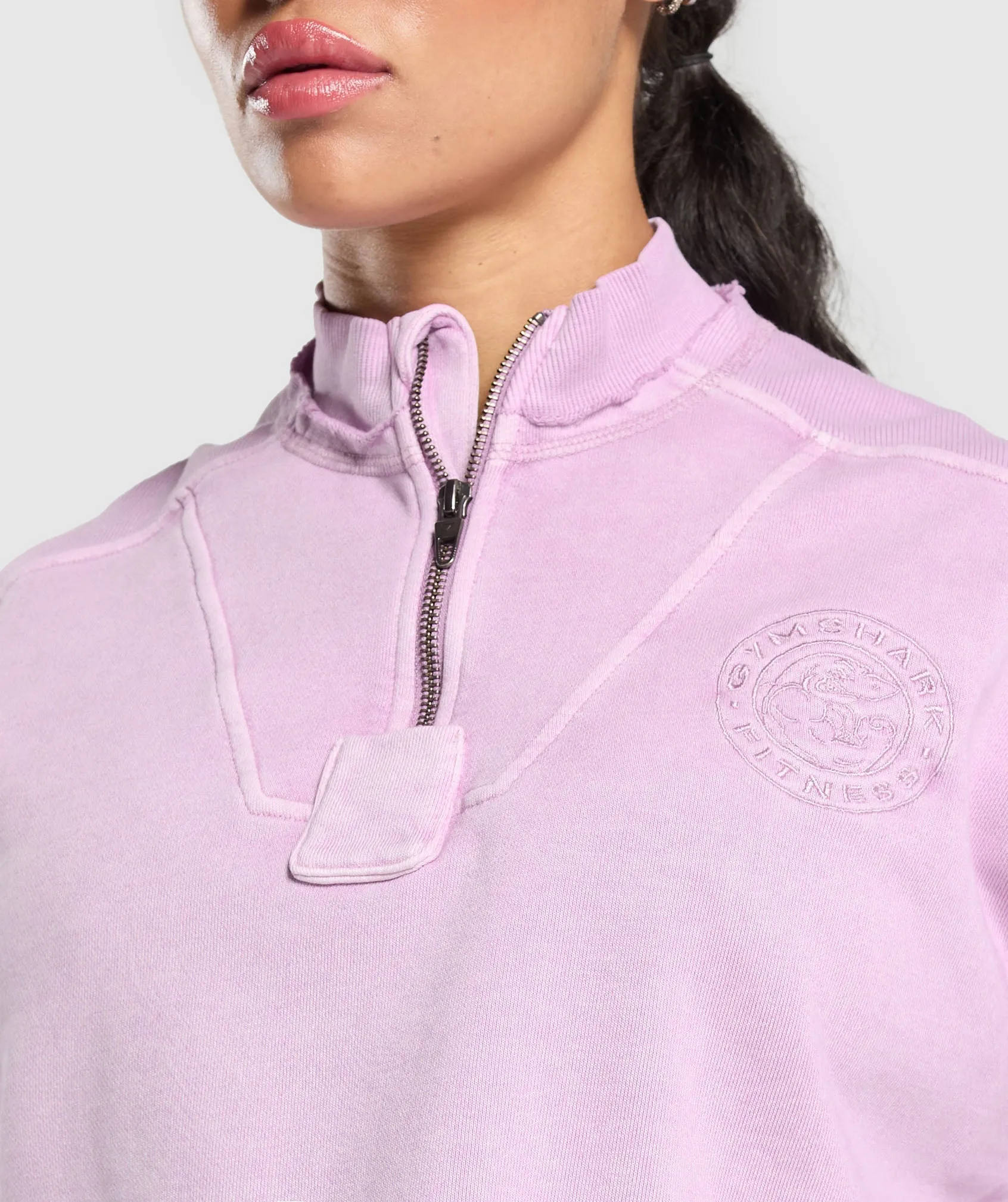 Gymshark Premium Legacy Sweatshirt - Warm Lilac