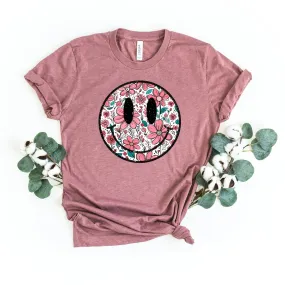 Happy Summer Flowers Graphic Tee