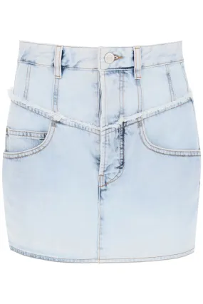 Isabel Marant Narjis Denim Mini Skirt