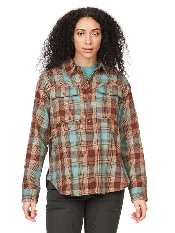 Marmot Women's Fairfax Lightweight Boyfriend Flannel