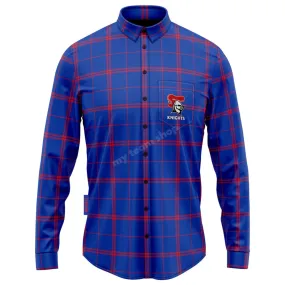 NEWCASTLE KNIGHTS NRL 'MUSTANG' FLANNEL SHIRT