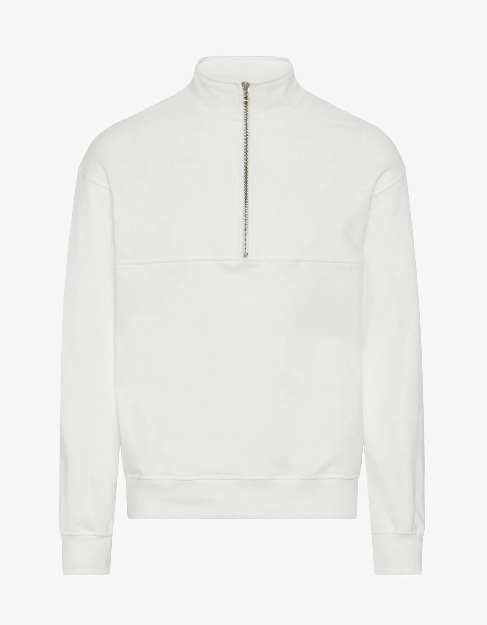 Organic Quarter Zip - Optical White