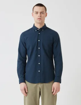 Portuguese Flannel Belavista Shirt (Button Down) - Navy Blue