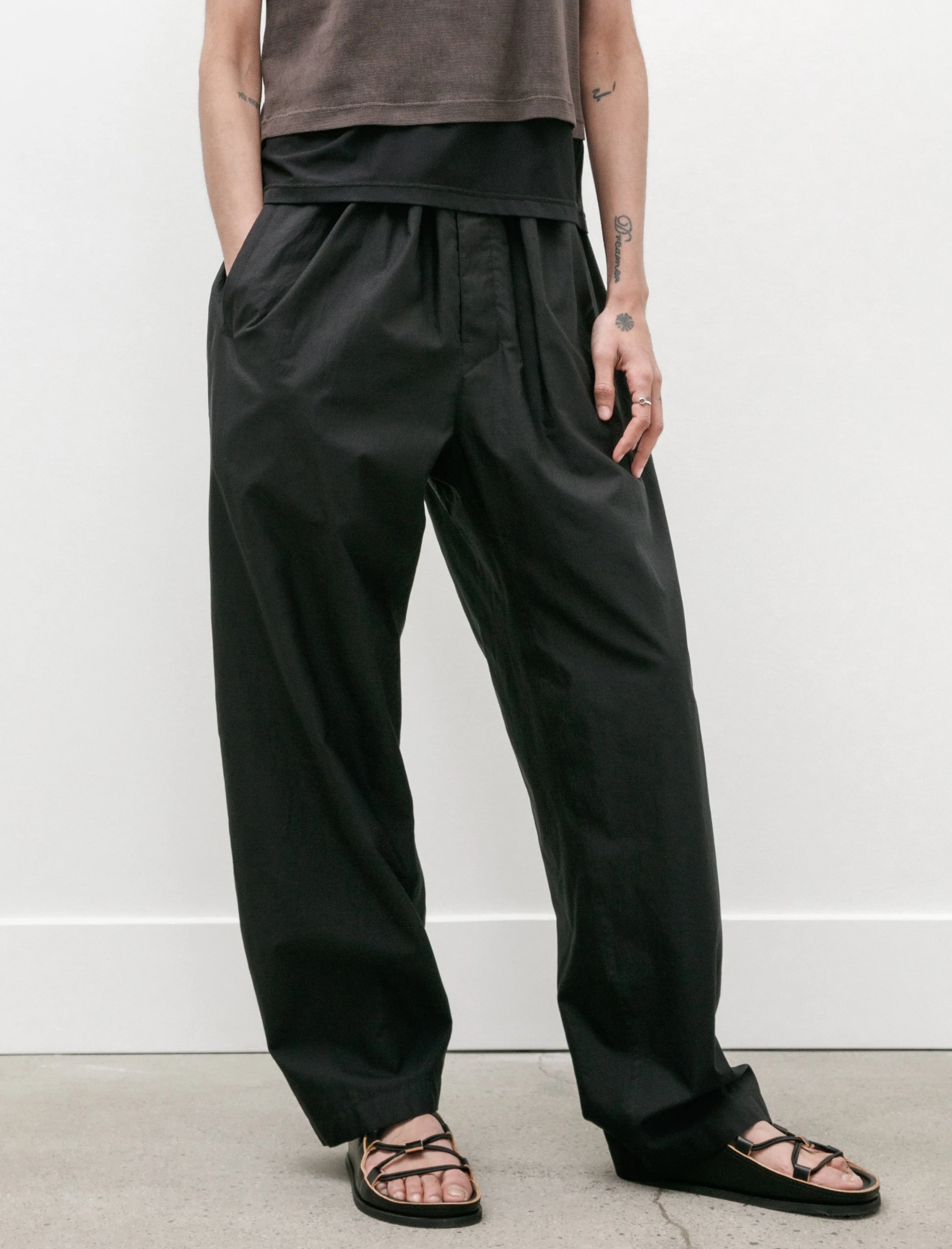 Relaxed Pants Black