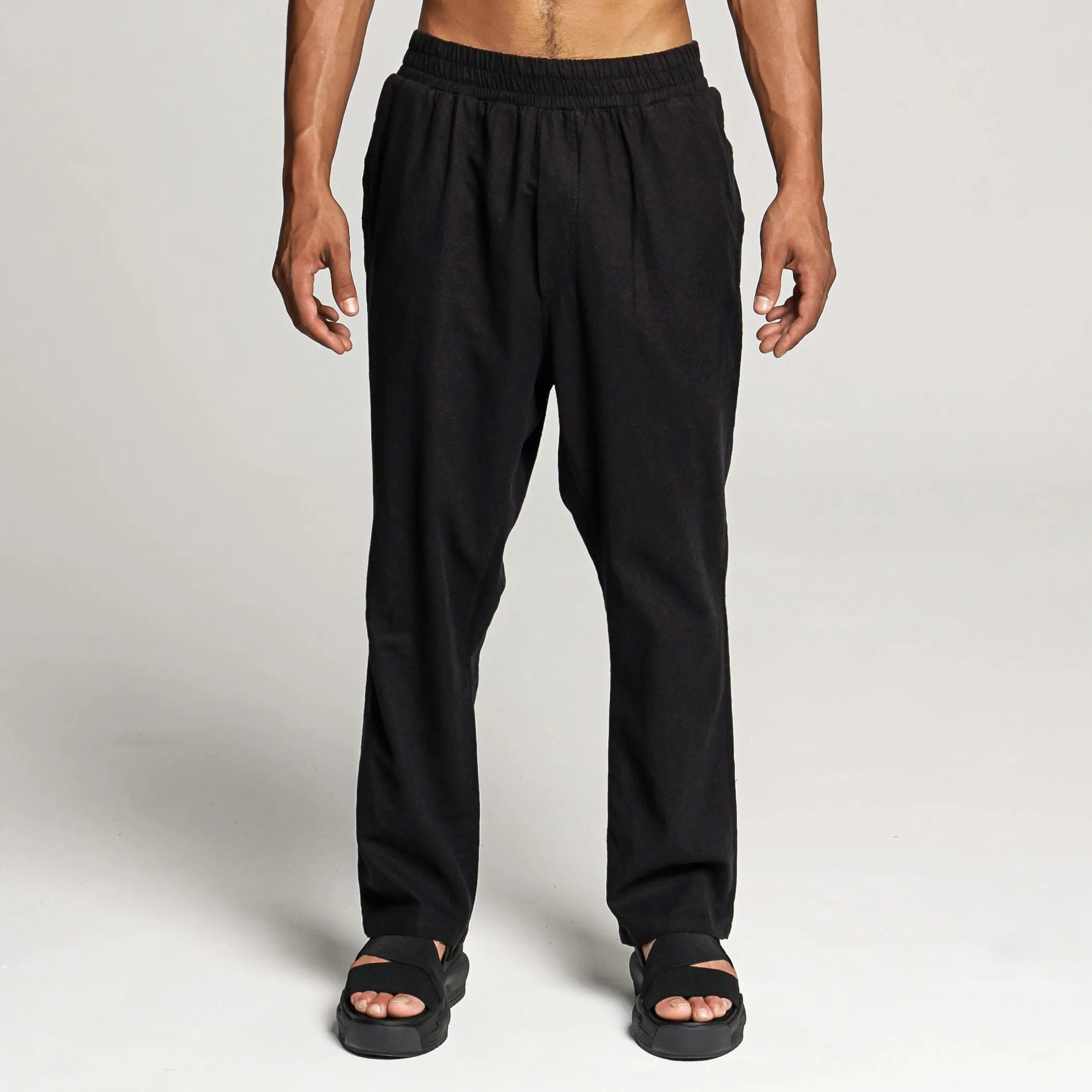 Relaxed Pants Black