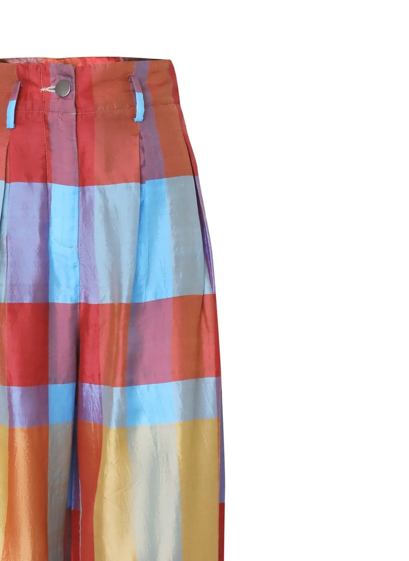 Satin Madras Bollywood Pants