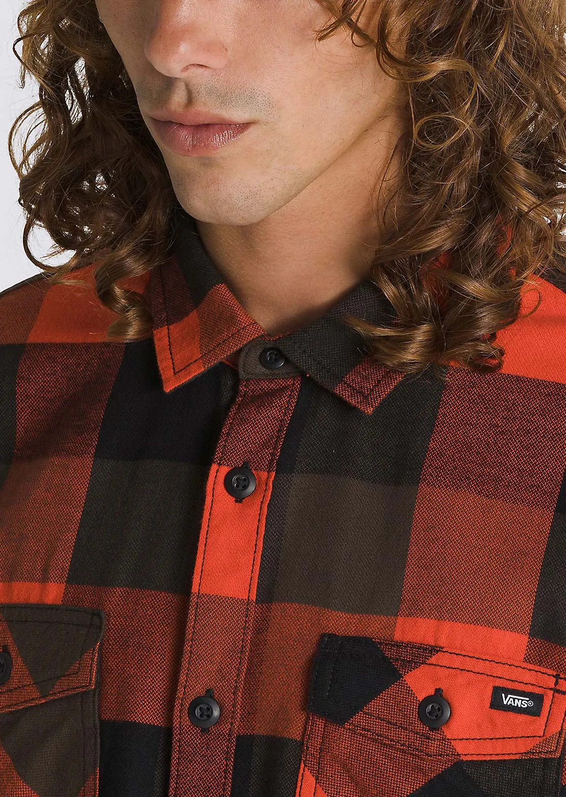 Vans Men's Box Flannel Classic Woven Button Up Shirts